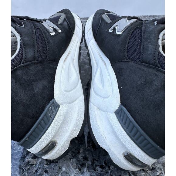 New Balance 990V2 Black Made In USA Lifestyle Sneakers Men's 12 Rare M990BL2 - Picture 7 of 11